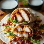 Crispy Chicken Ranch Wrap