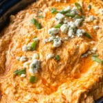 Crockpot Buffalo Chicken Dip