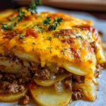 Delicious Hamburger Potato Casserole Recipe