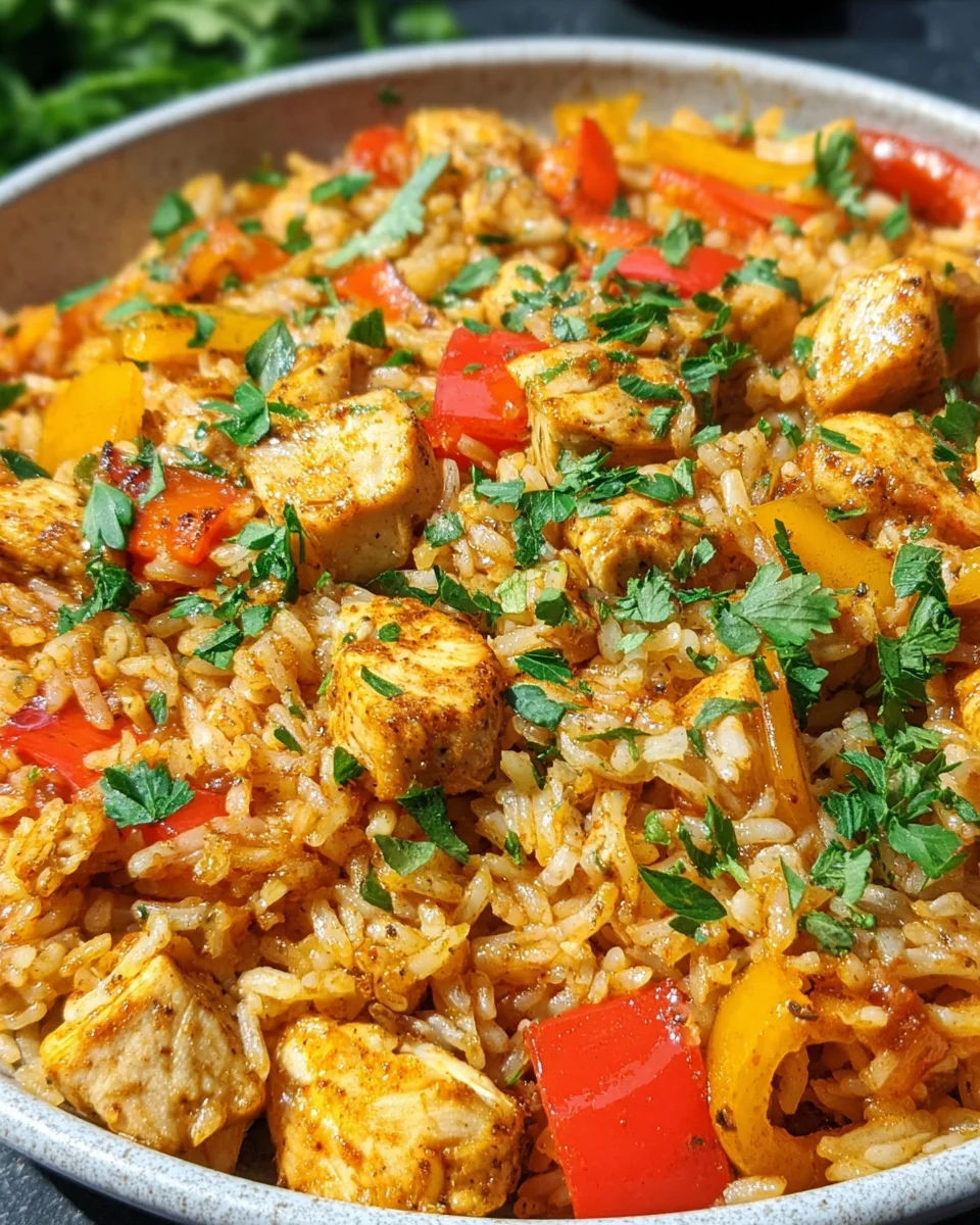 Easy One Pot Chicken and Rice