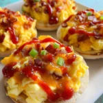 English Muffin Breakfast Pizzas