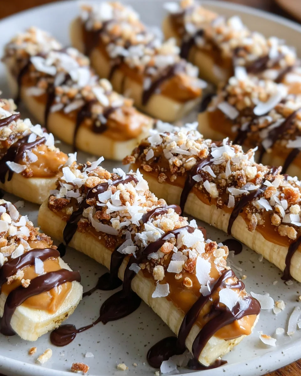 Frozen Banana Snacks