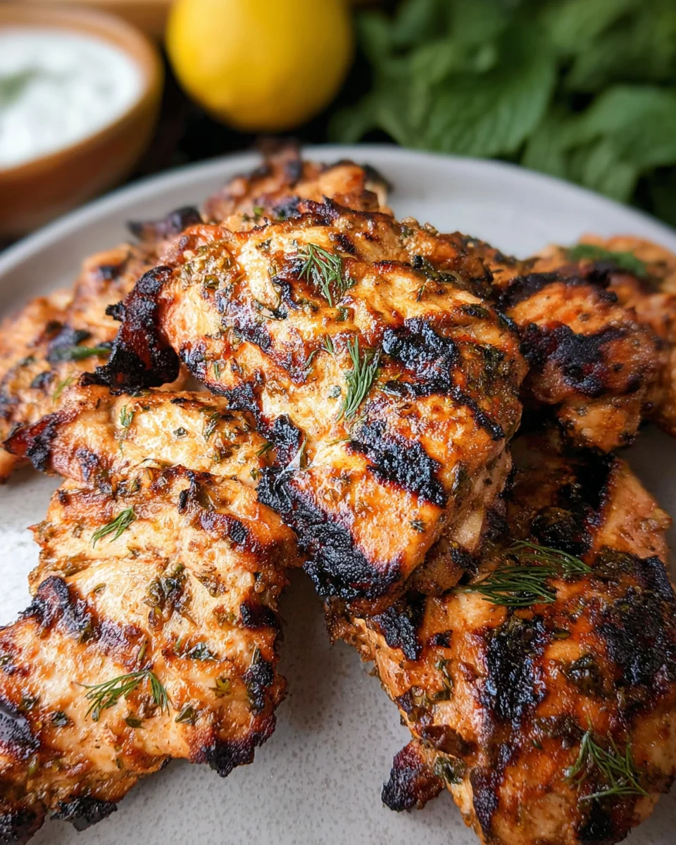 Greek Yogurt Marinated Chicken