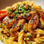 Honey Pepper Chicken Pasta