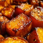 Honey Roasted Sweet Potatoes