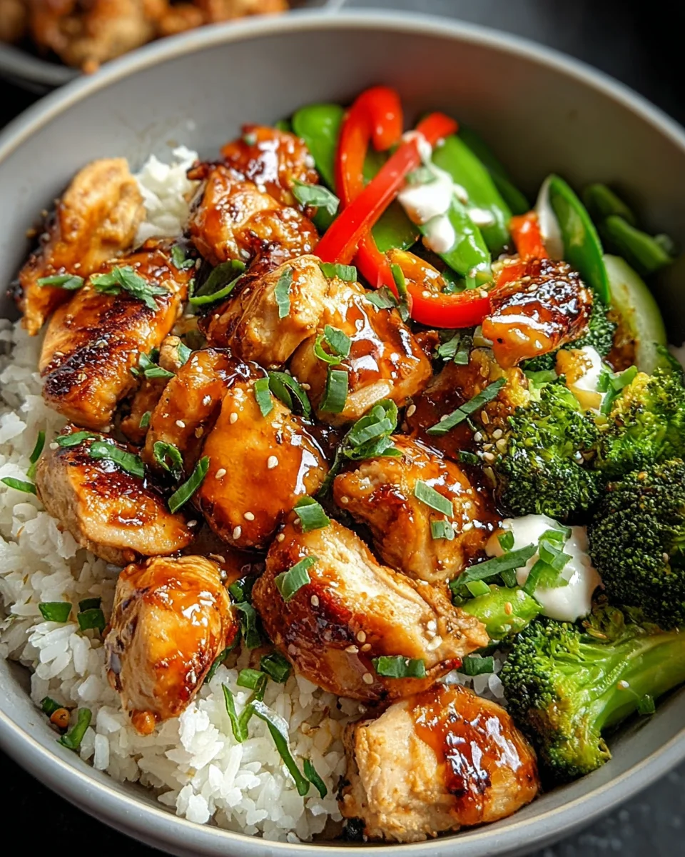 Hot Honey Chicken Bowl