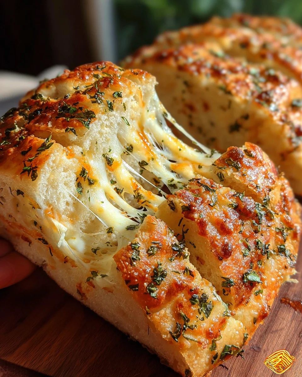 Italian Herbs and Cheese Bread