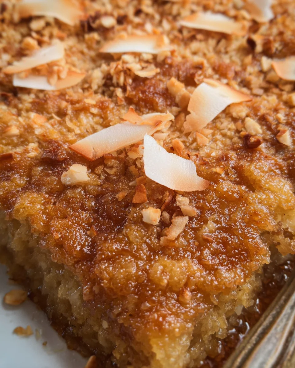 Lazy Day Oatmeal Cake