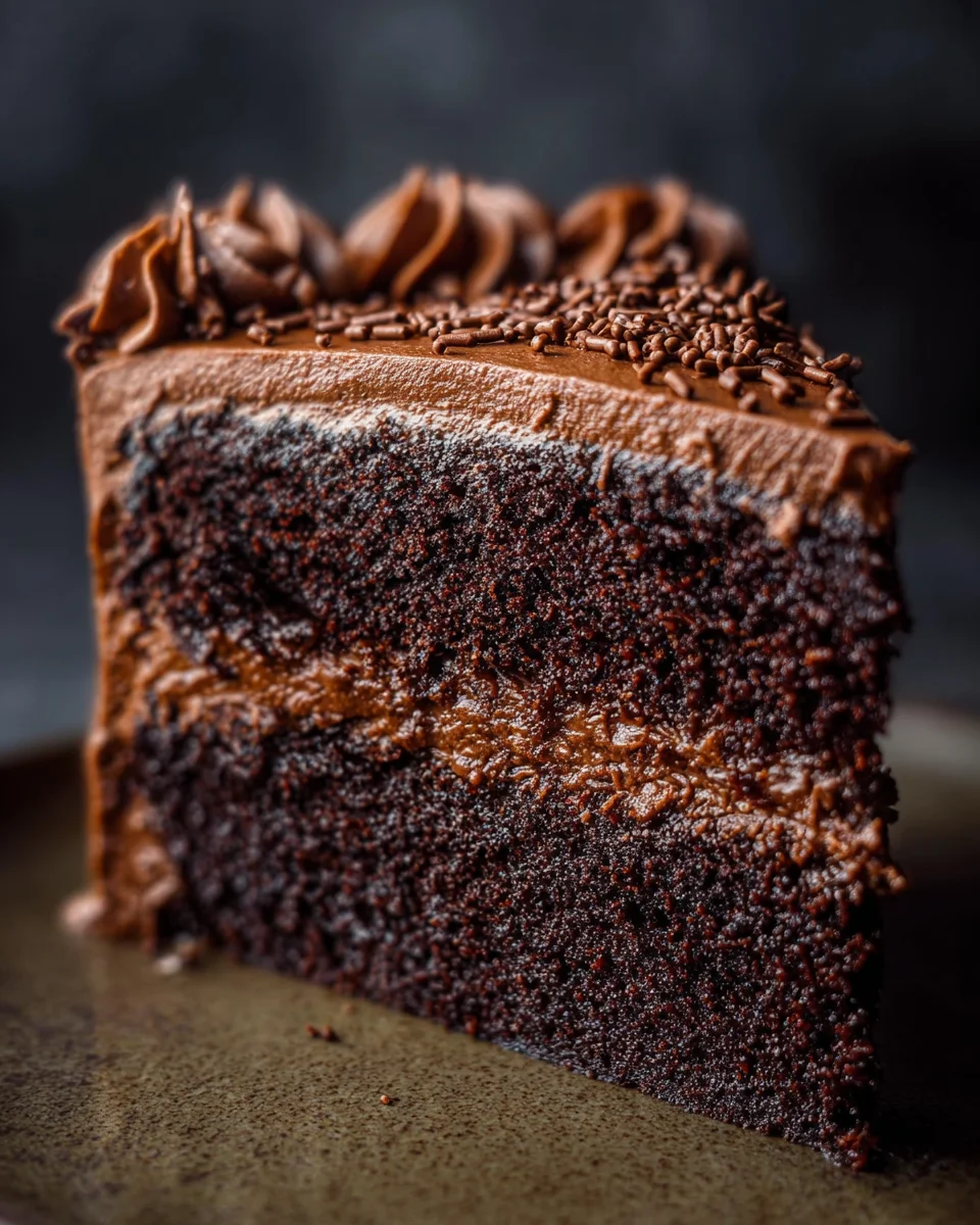 Legendary Chocolate Cake Recipe