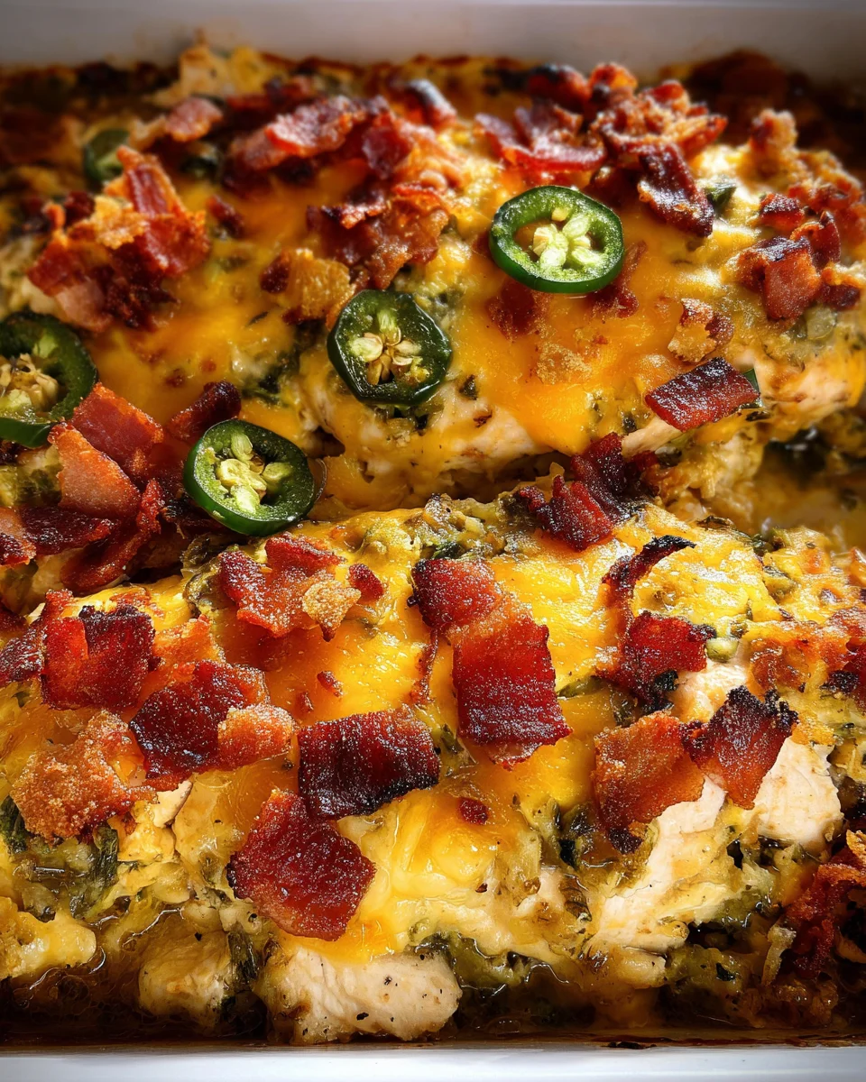 Low Carb Jalapeno Popper Chicken