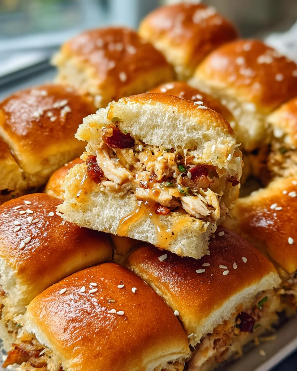 Maple Chicken and Bacon Sliders 18 Maple