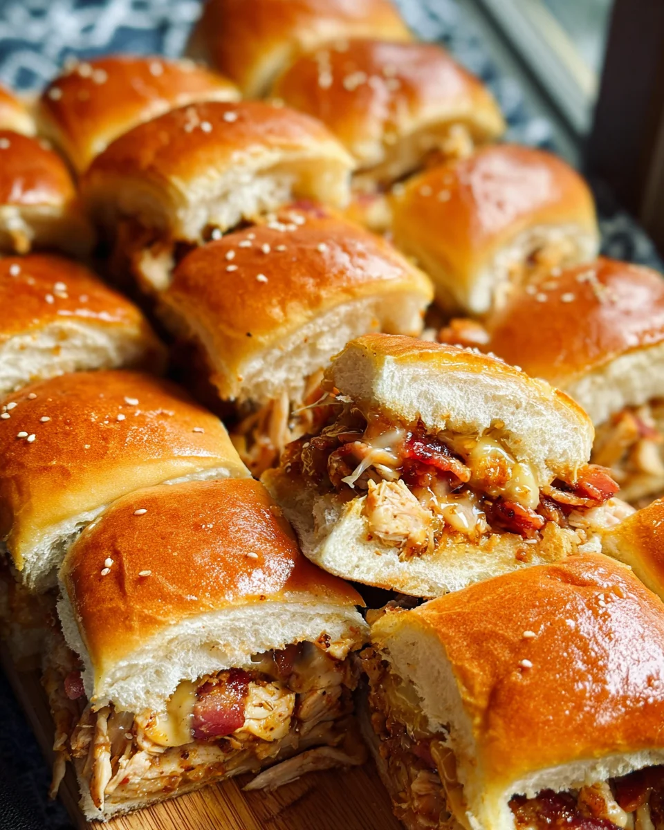 Maple Chicken and Bacon Sliders 19 Maple