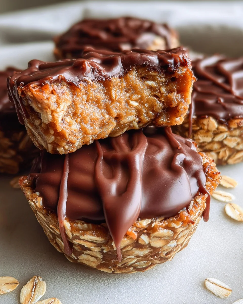 No-Bake Peanut Butter Oat Cups
