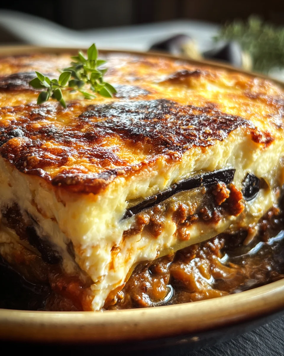 Outrageously Delicious Greek Moussaka