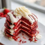 Red Velvet Pancakes