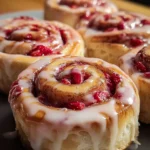 Strawberry Cheesecake Cinnabon Rolls