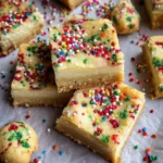 Sugar Cookie Cheesecake Bars