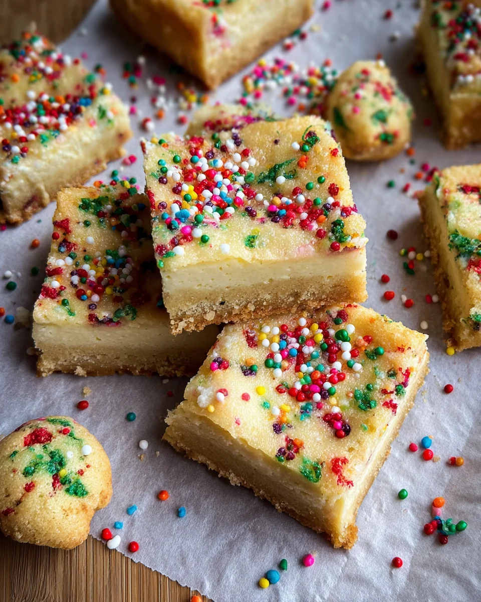 Sugar Cookie Cheesecake Bars 21 Sugar Cookie Cheesecake Bars