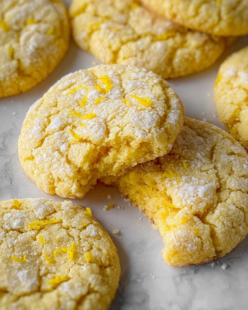 Sugar Free Lemon Cookie Recipe