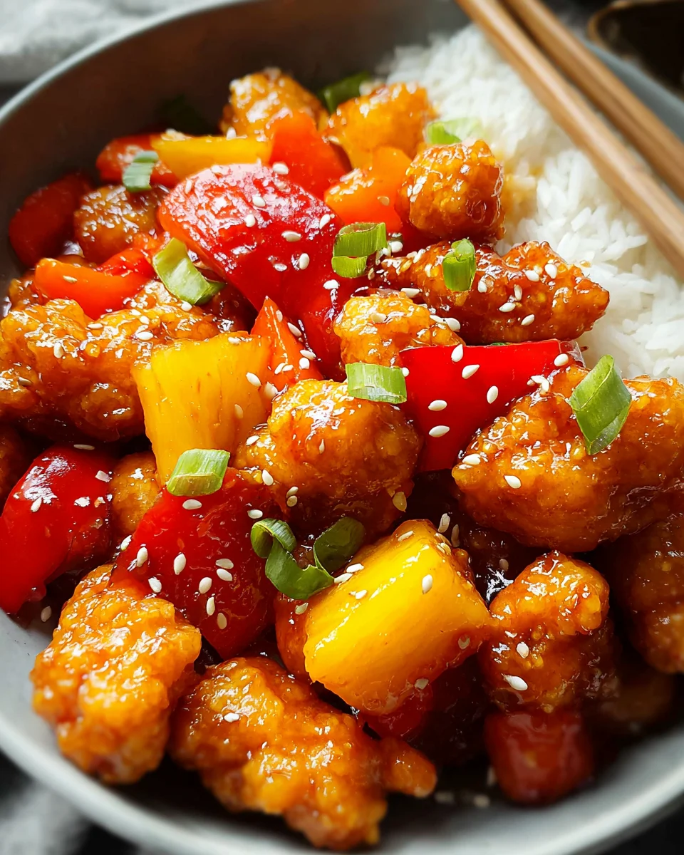 Sweet And Sour Chicken Recipe
