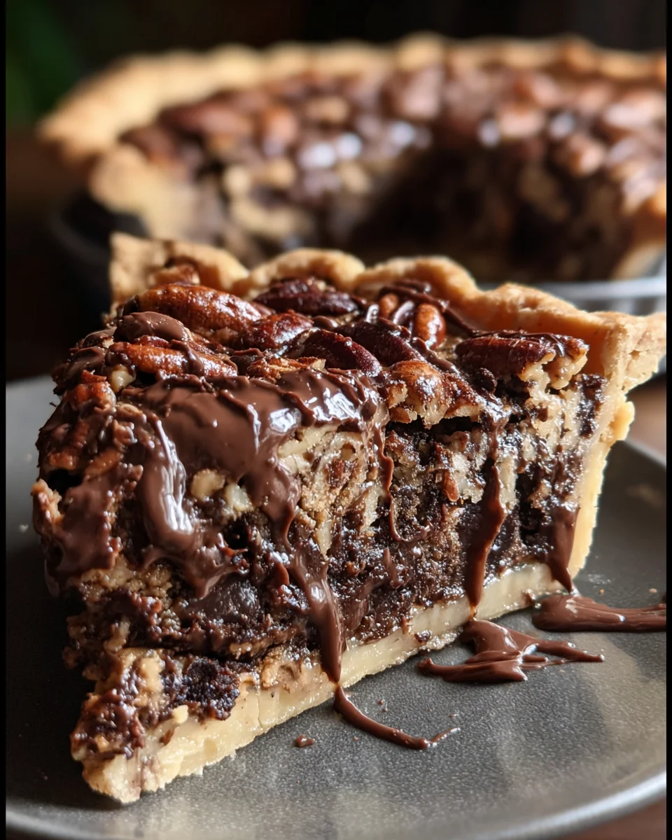 Texas Chocolate Pecan Pie