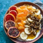 Winter Citrus Ricotta Breakfast Bowl with Honeycomb