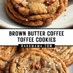 Brown Butter Coffee Toffee Cookies 25 Pinterest Hidden Image
