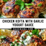 Chicken Kofta with Garlic Yogurt Sauce 22 Pinterest Hidden Image