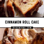 Cinnamon Roll Cake 23 Pinterest Hidden Image