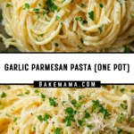 Garlic Parmesan Pasta (One Pot) 18 Pinterest Hidden Image