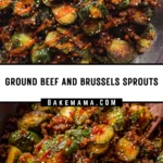 Ground Beef and Brussels Sprouts 19 Pinterest Hidden Image