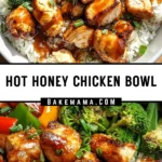 Hot Honey Chicken Bowl 19 Pinterest Hidden Image