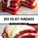 Red Velvet Pancakes 28 Pinterest Hidden Image