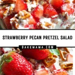 Strawberry Pecan Pretzel Salad 19 Pinterest Hidden Image