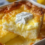 4-Ingredient Lemon Cream Cheese Dump Cake