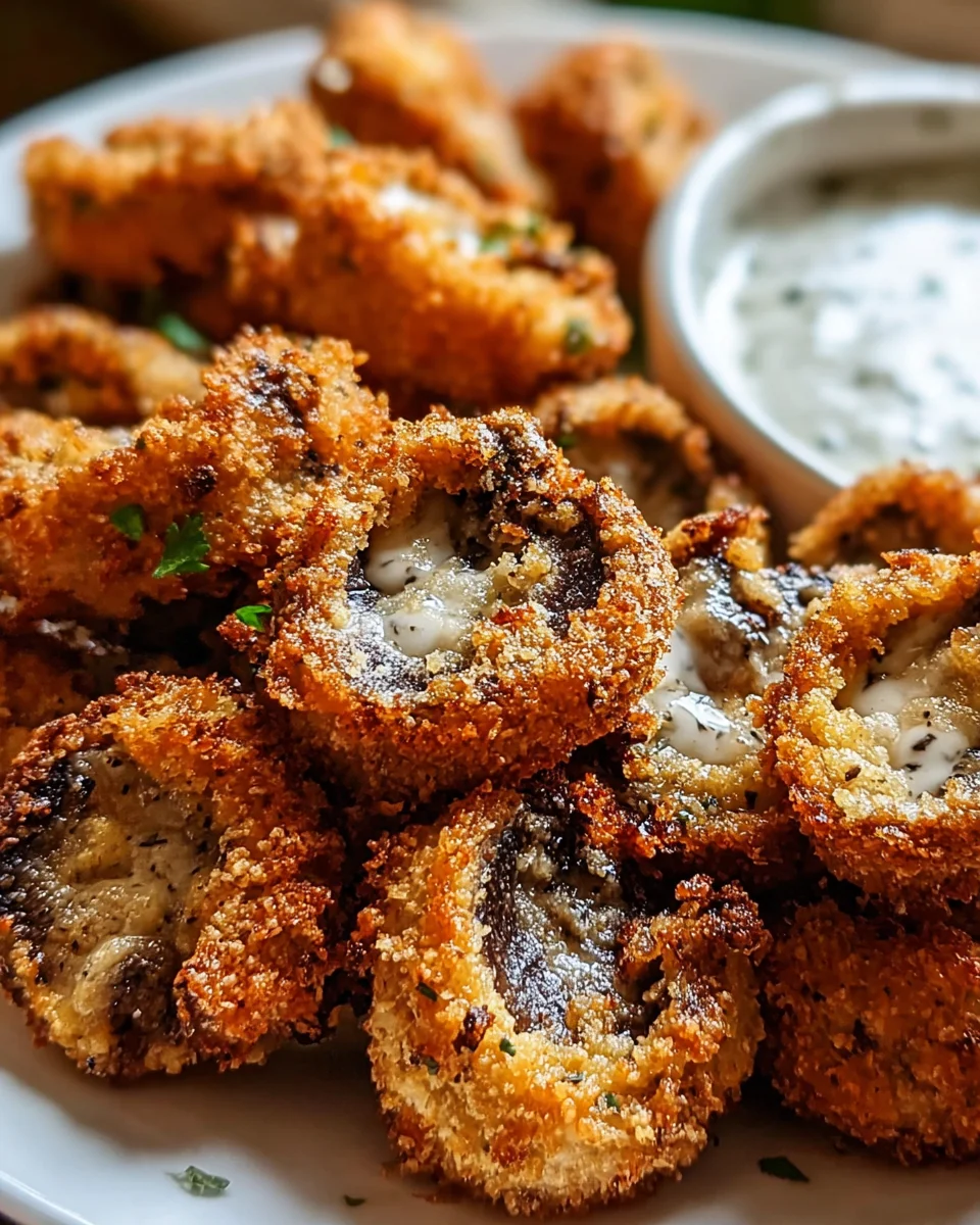 Air Fryer Ranch Mushrooms 19 Air