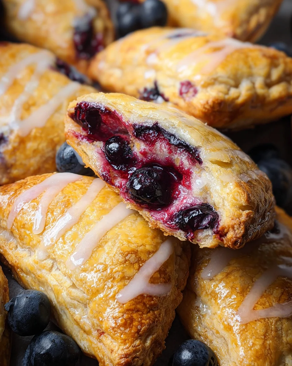 Blueberry Lemon Hand Pies 19 Blueberry