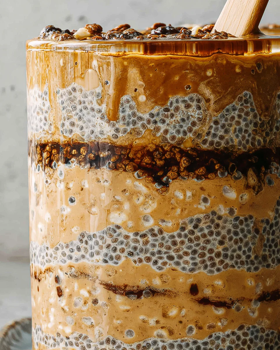 Brown Sugar Shaken Espresso Overnight Oats