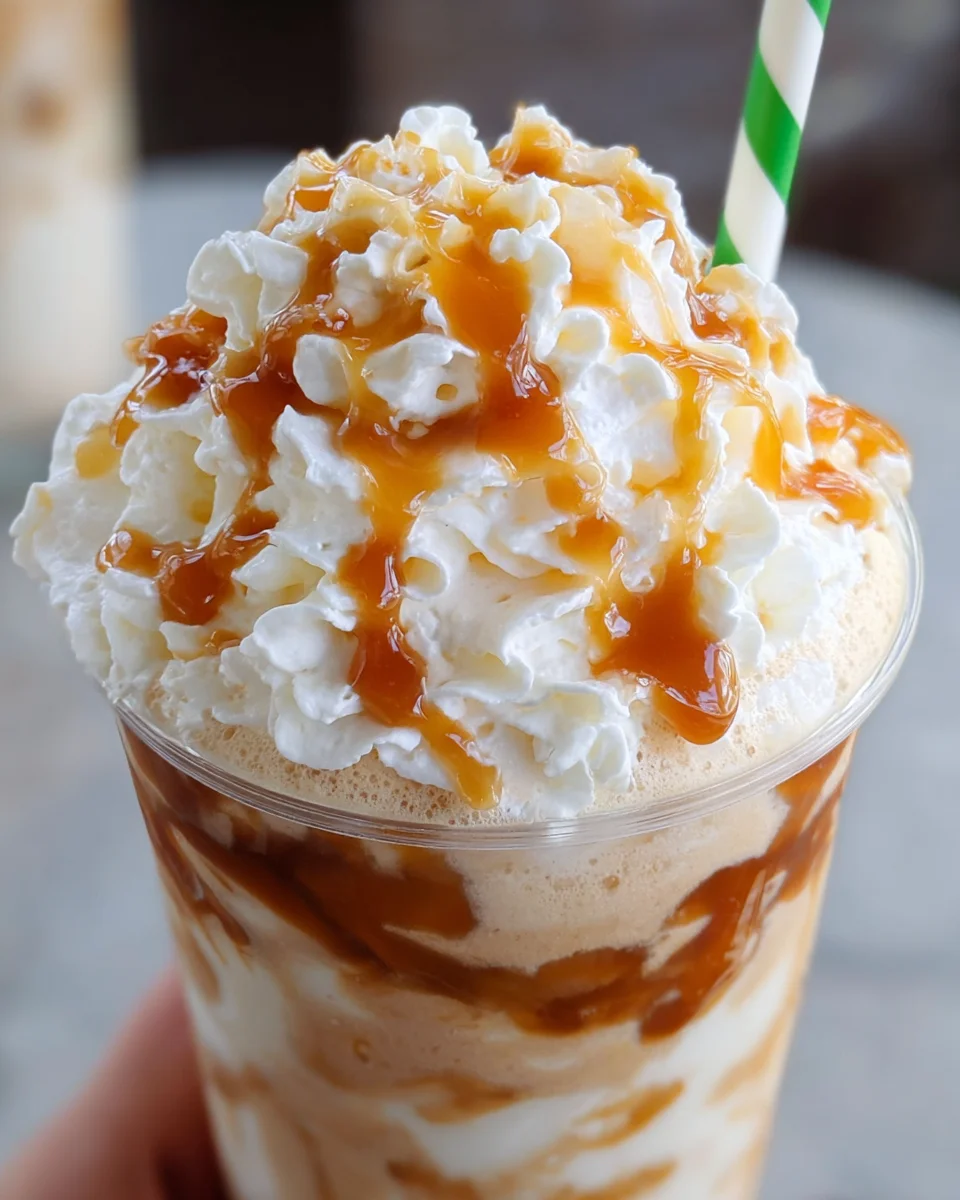 Caramel Frappuccino 20 Caramel Frappuccino