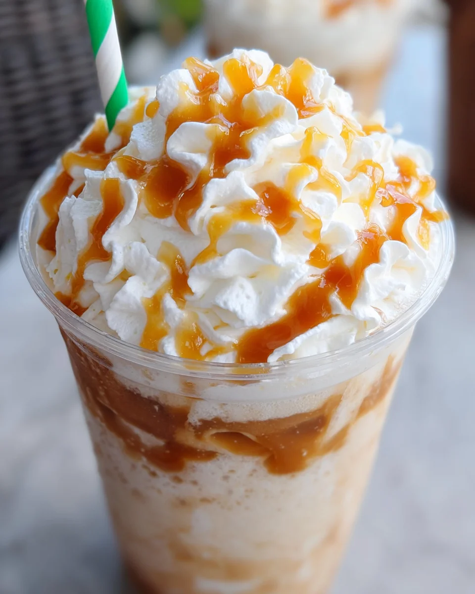 Caramel Frappuccino 16 Caramel