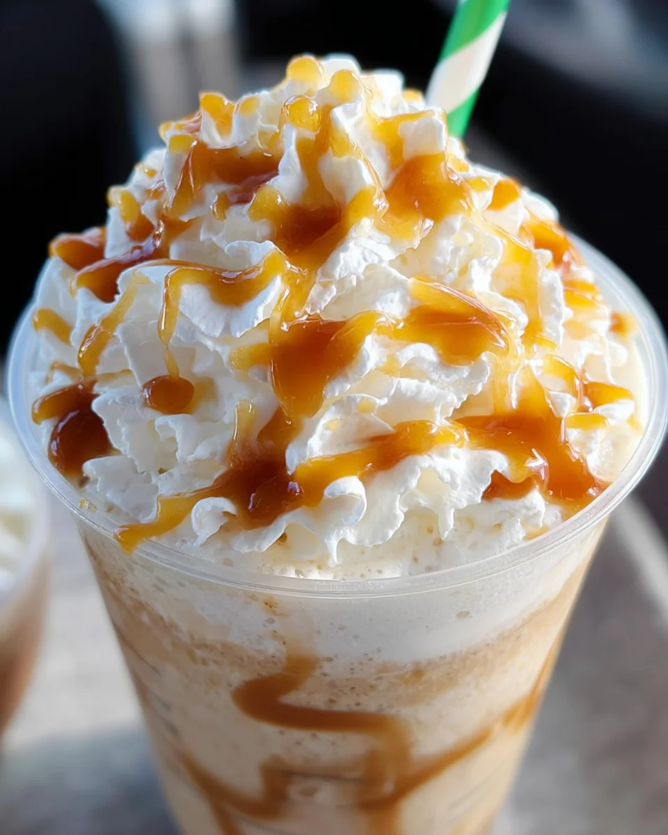 Caramel Frappuccino 17 Caramel