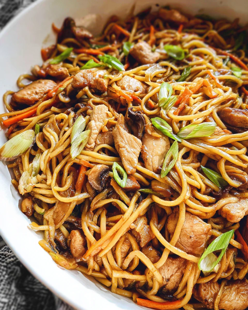 Chicken Lo Mein