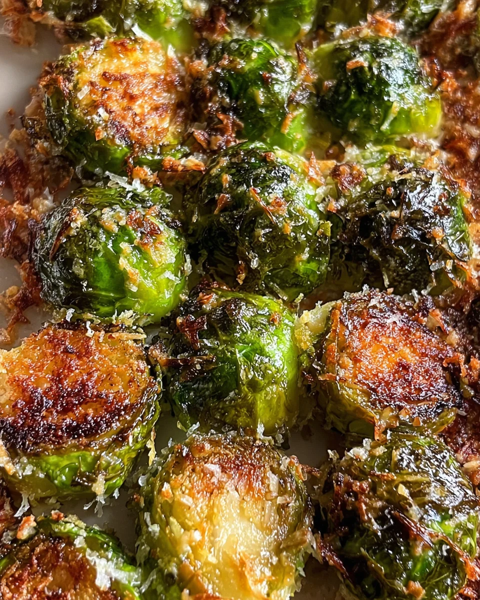 Crispy Parmesan-Crusted Roasted Brussels Sprouts 26 Crispy Parmesan-Crusted Roasted Brussels Sprouts