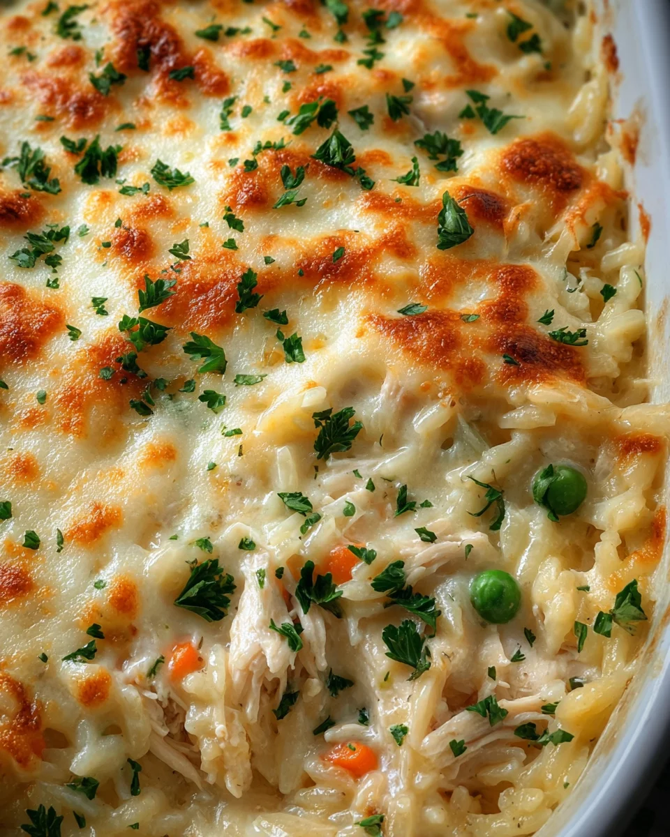Dump-and-Bake Chicken Alfredo Rice Casserole Recipe 20 Dump-and-Bake