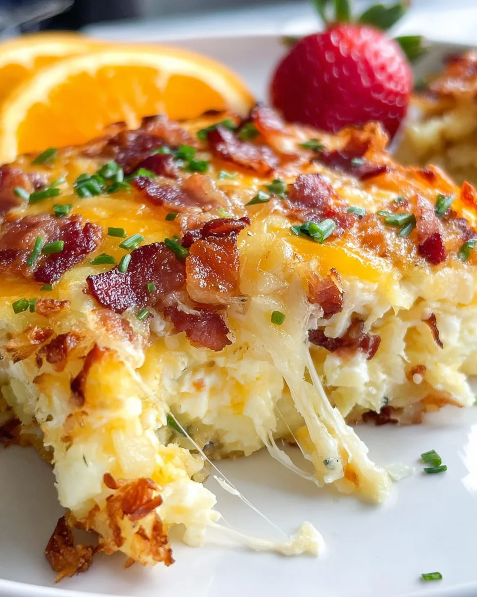Easy Hash Brown Breakfast Casserole