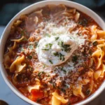 Easy Lasagna Soup Recipe