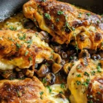 Gouda & Mushroom Stuffed Chicken