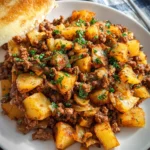 Ground Beef and Potatoes Skillet