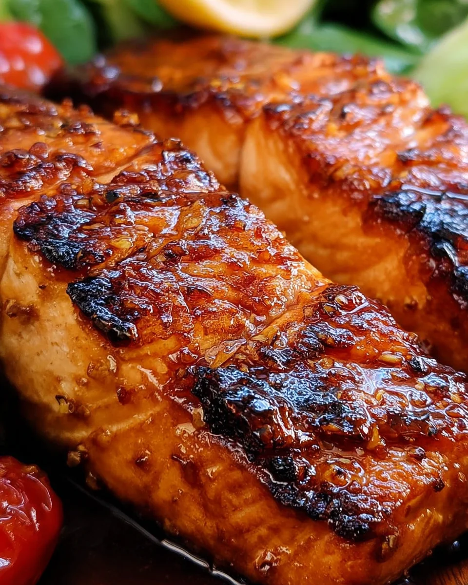 Honey Soy Glazed Salmon 22 Honey