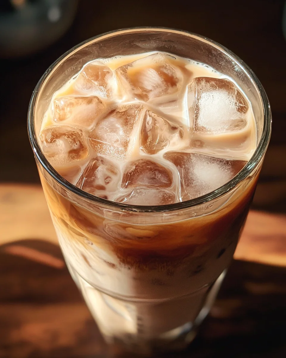 Iced English Tea Latte